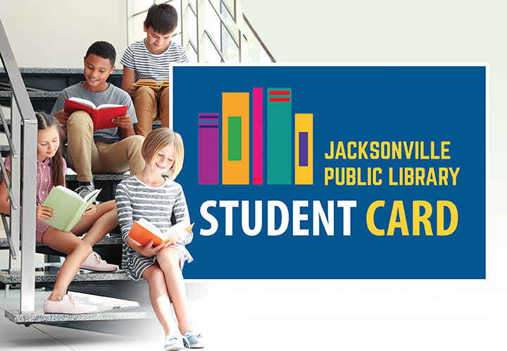 Jacksonville Public Library student card