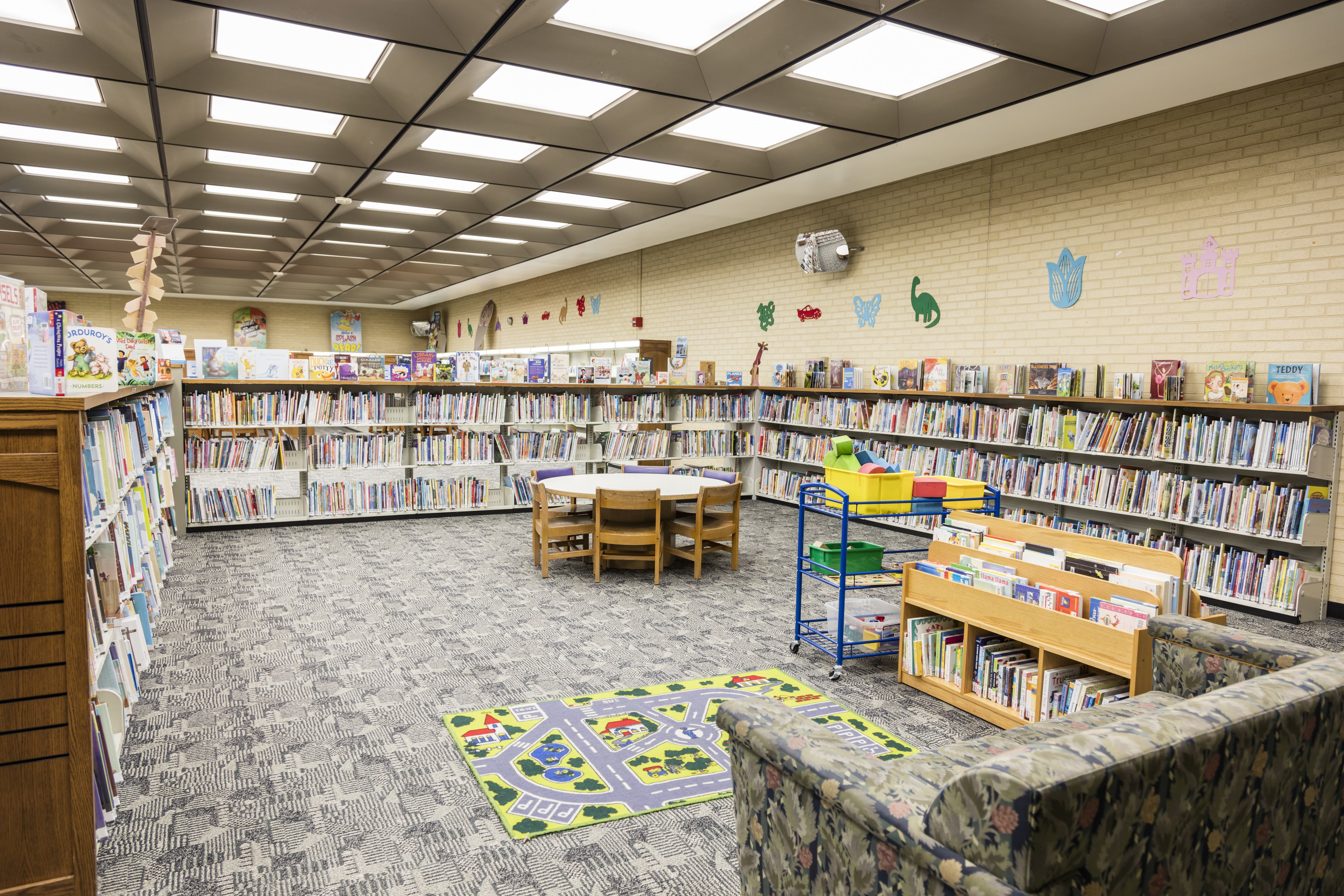 Webb library pre renovation