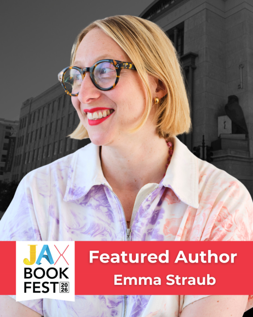 Jax Book Fest 2026 featured fiction author Emma Straub