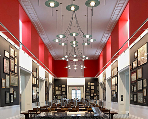photo of Map Room on the 4th floor at Main library