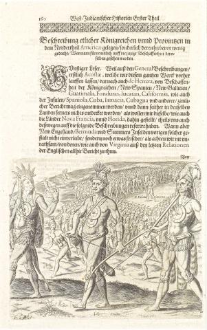 Plate XIV. The Military Discipline Observed by Outina when Leaving for War
