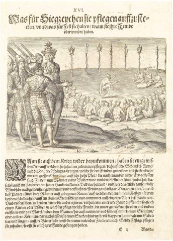 Plate XVI. The Erection of Trophies and the Ceremonies Intended to Celebrate the Defeat of the Enemy