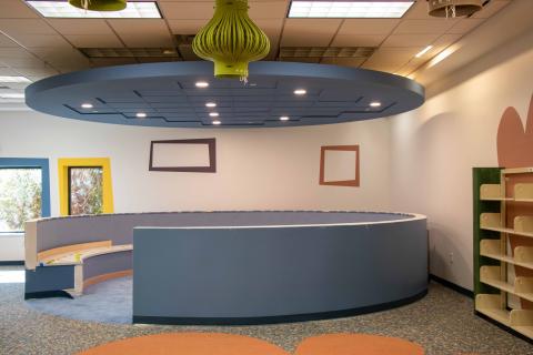 Finished Cozy Nook seating area