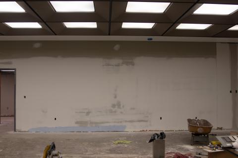 Webb Wesconnett Regional Library Children's Area Drywall