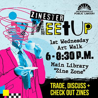 Zinester Meet Up graphic