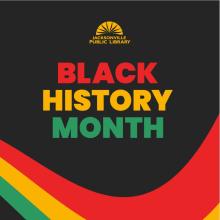 Black History Month graphic