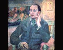 photo of a portrait of Frederick Delius
